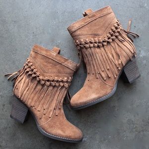 Sbicca vintage collection tassel boots